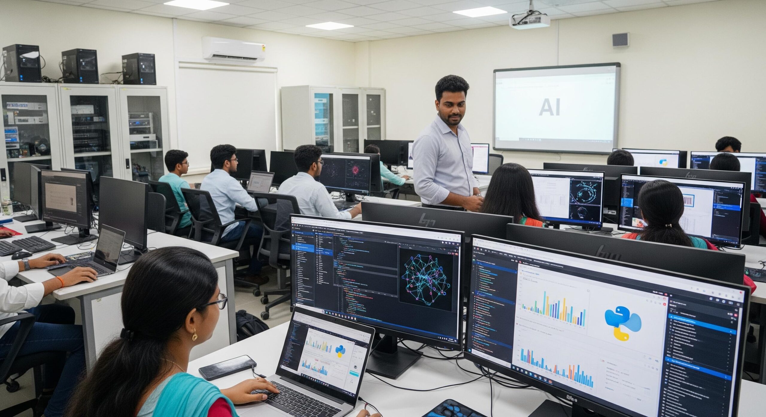 झारखंड के IIIT और पॉलीटेक्निक कॉलेजों में 11 AI लैब