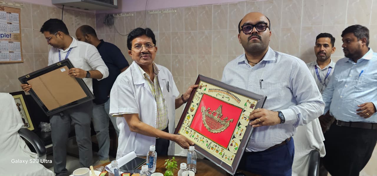 बिहार राज्य स्वास्थ्य समिति की टीम ने रांची सदर अस्पताल का किया भ्रमण
