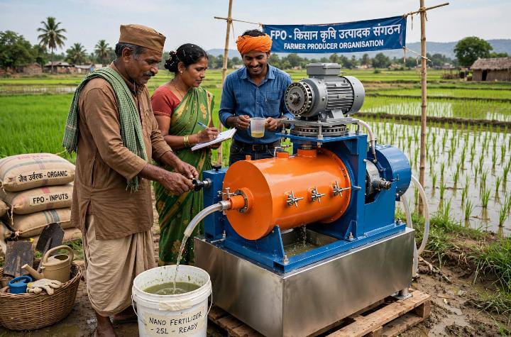 IIAB Ranchi nano khad machine developed by scientists