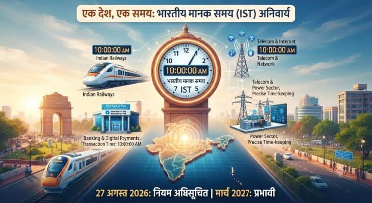 देश भर में अब एक ही टाइम होगा लागू, सरकार ने जारी किए नए नियम