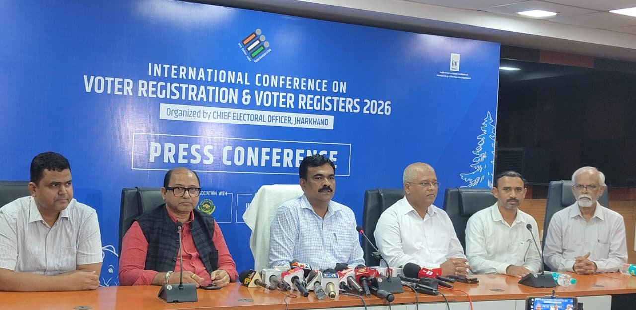 NUSRL Ranchi में होगा अंतरराष्ट्रीय मतदाता सम्मेलन