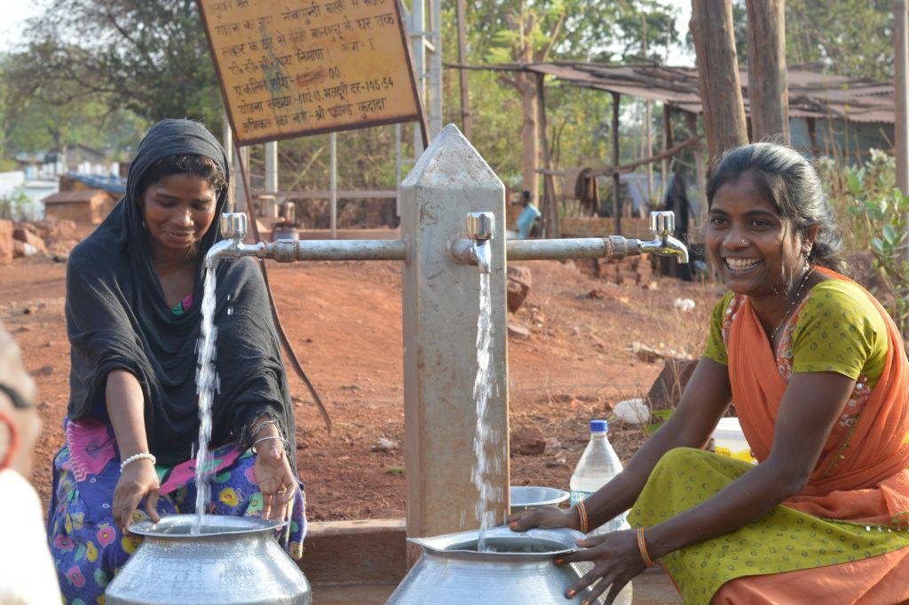 ग्रामीण परिवारों तक नल से जल