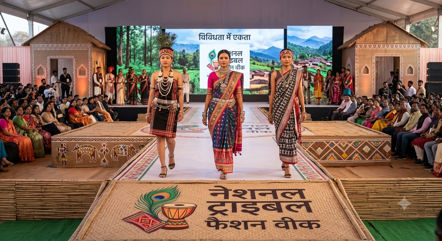 नेशनल ट्राइबल फैशन वीक-2027 को मिला नेपाल का ऐतिहासिक समर्थन
