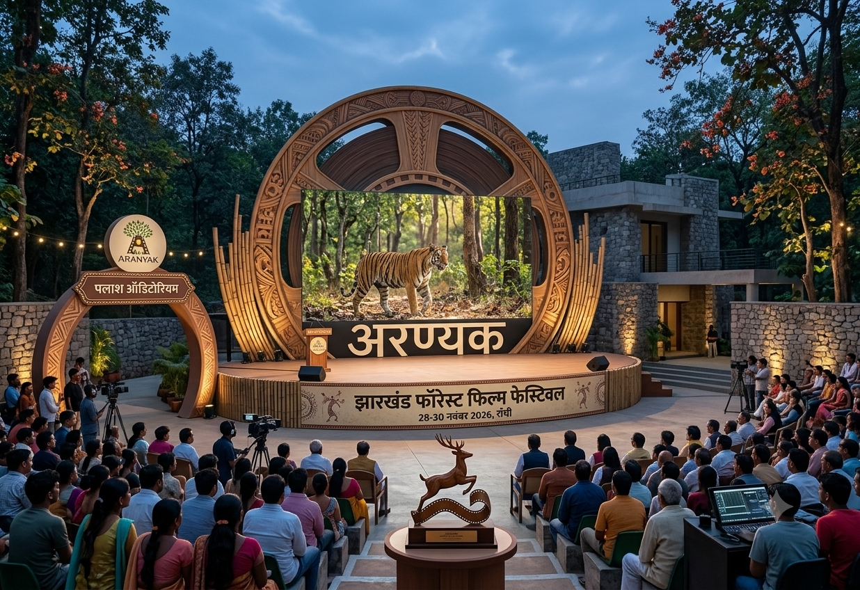 झारखंड में पहली बार नवंबर में सजेगा 'अरण्यक' फॉरेस्ट फिल्म फेस्टिवल का मंच