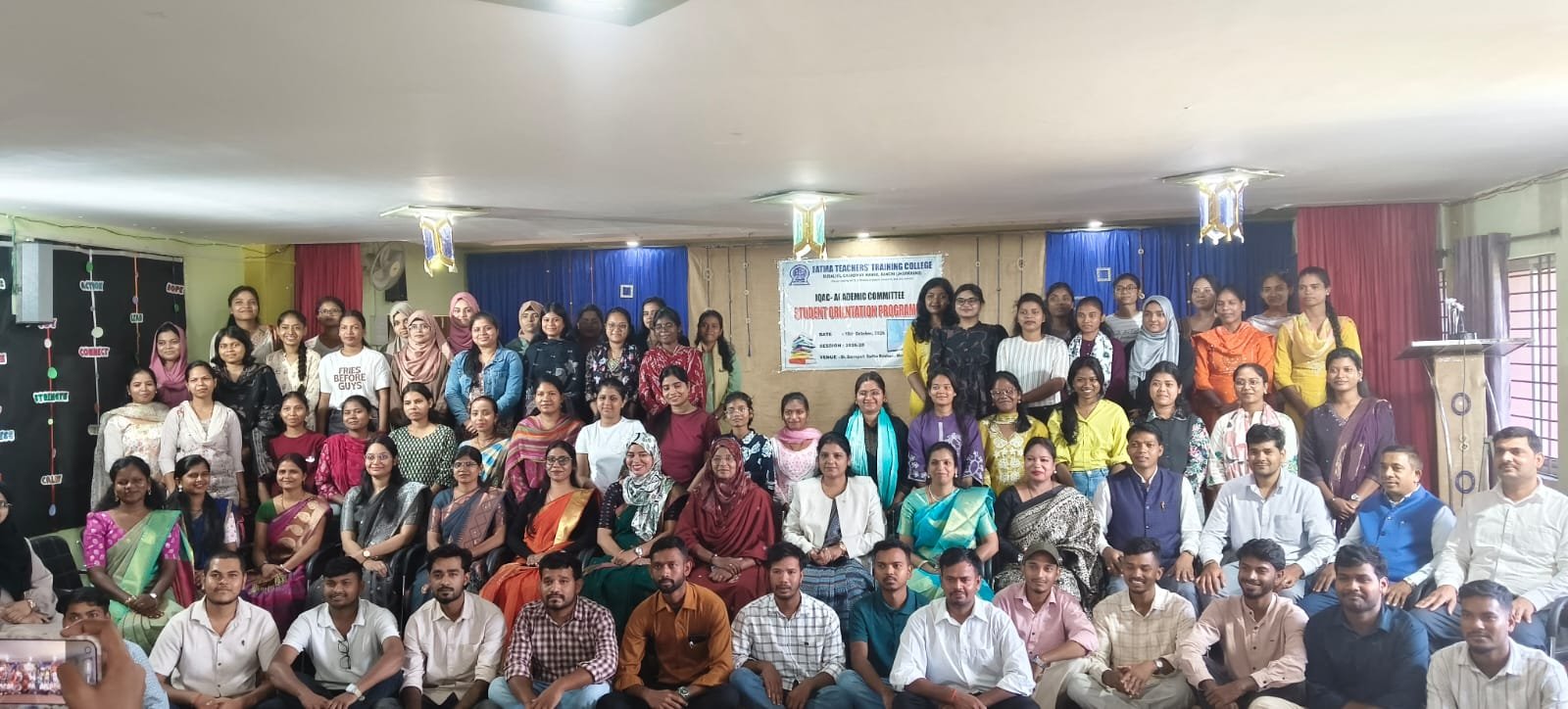 फ़ातमा टीचर्स ट्रेनिंग कॉलेज में बी.एड. सत्र 2026–28 का ओरिएंटेशन कार्यक्रम आयोजित